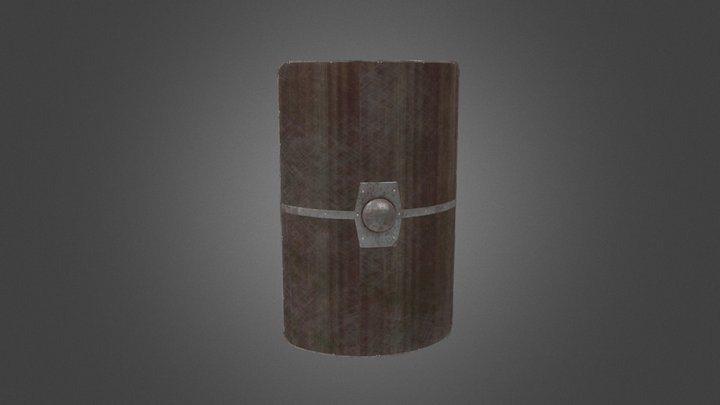 Scutum Shield 3D Model