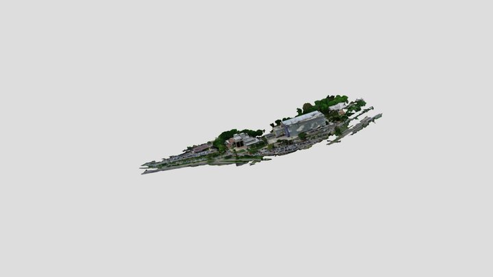 Ucab Biblioteca Simplified 3d Mesh 3D Model