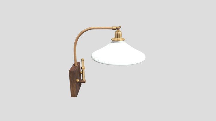 벽전등 3D Model