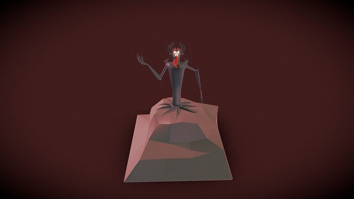 Aku Samurai Jack 3D Model