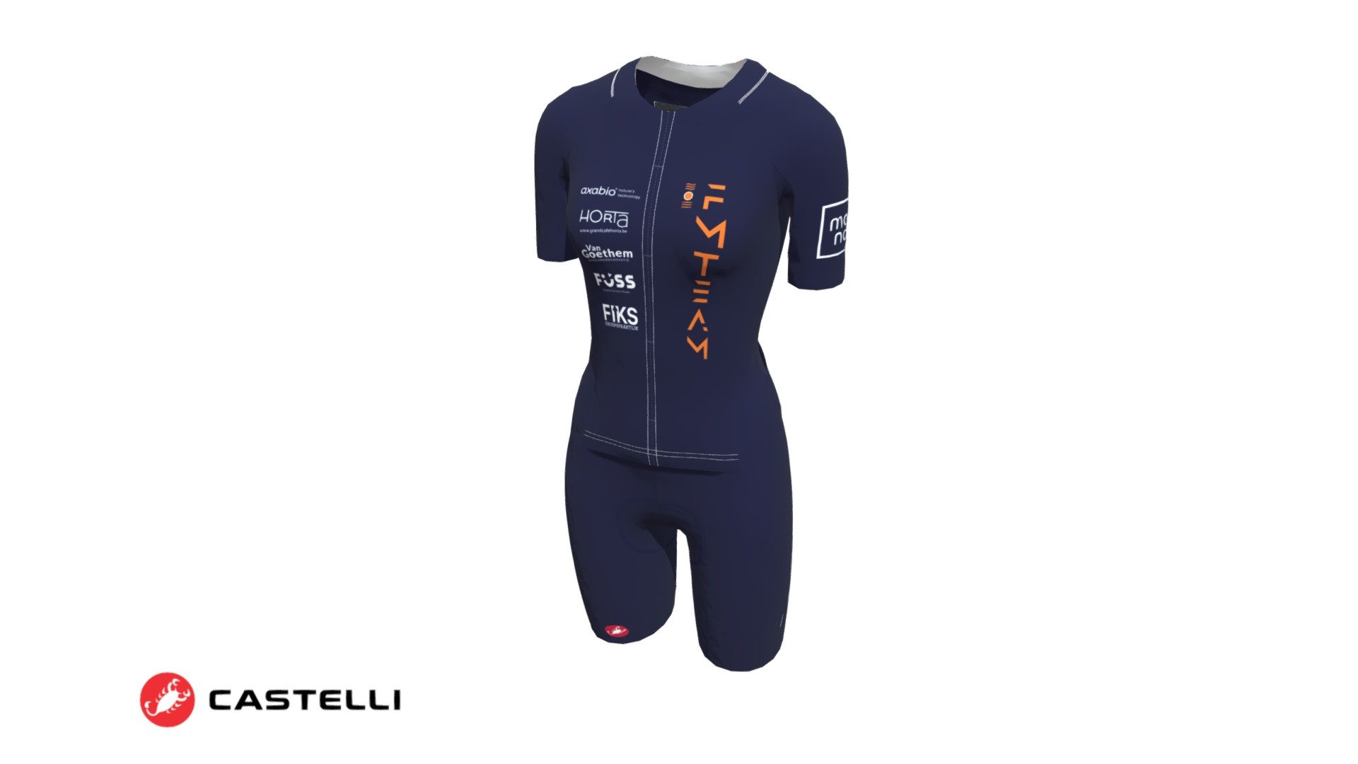C0318 Castelli Custom x FM Team 4300699 MVC - 3D model by Castelli ...