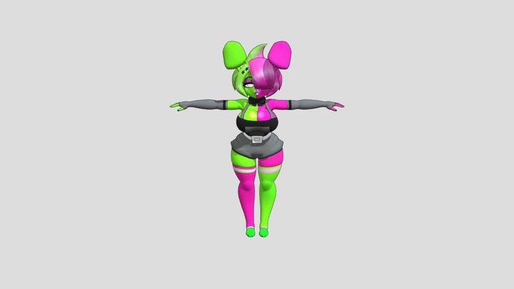 ANDLY THE RABBIT OC 3D Model