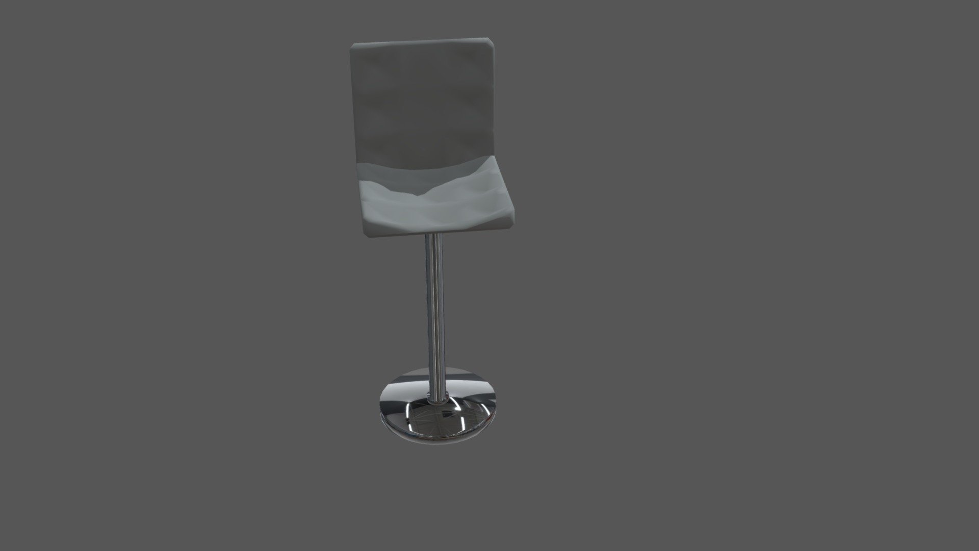Simple high bar modern chair for furniture.