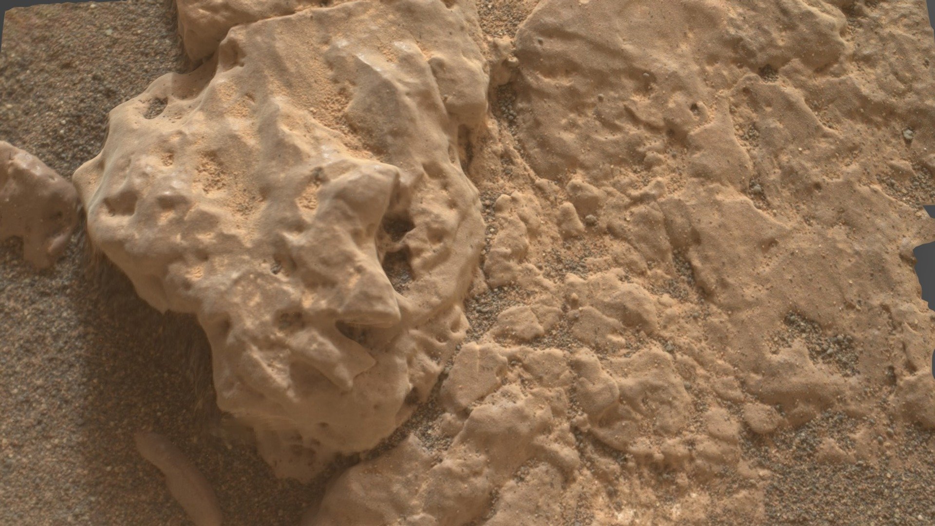 Mars Curiosity Rock - Sol 2315
