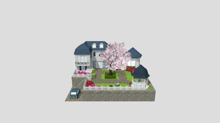 DAE 3D1 - End Assignment - Jelle Moes - 1GGP04E 3D Model