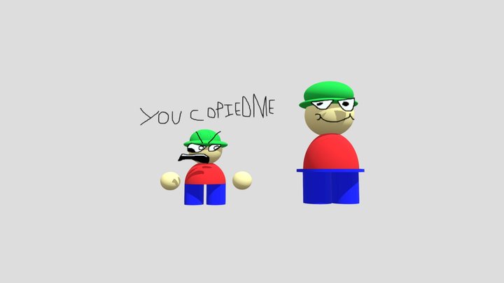 Expunged Copied Bambi 3D Model