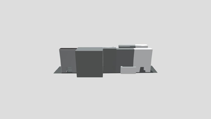 Street Scene WIP 3D Model