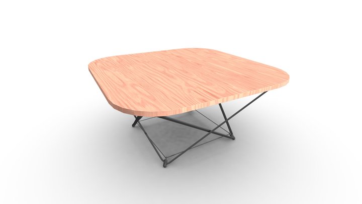 Adjustable Table 3D Model