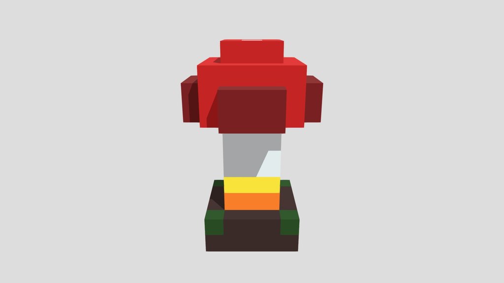 Mushroom Lantern - Voxel 32x32