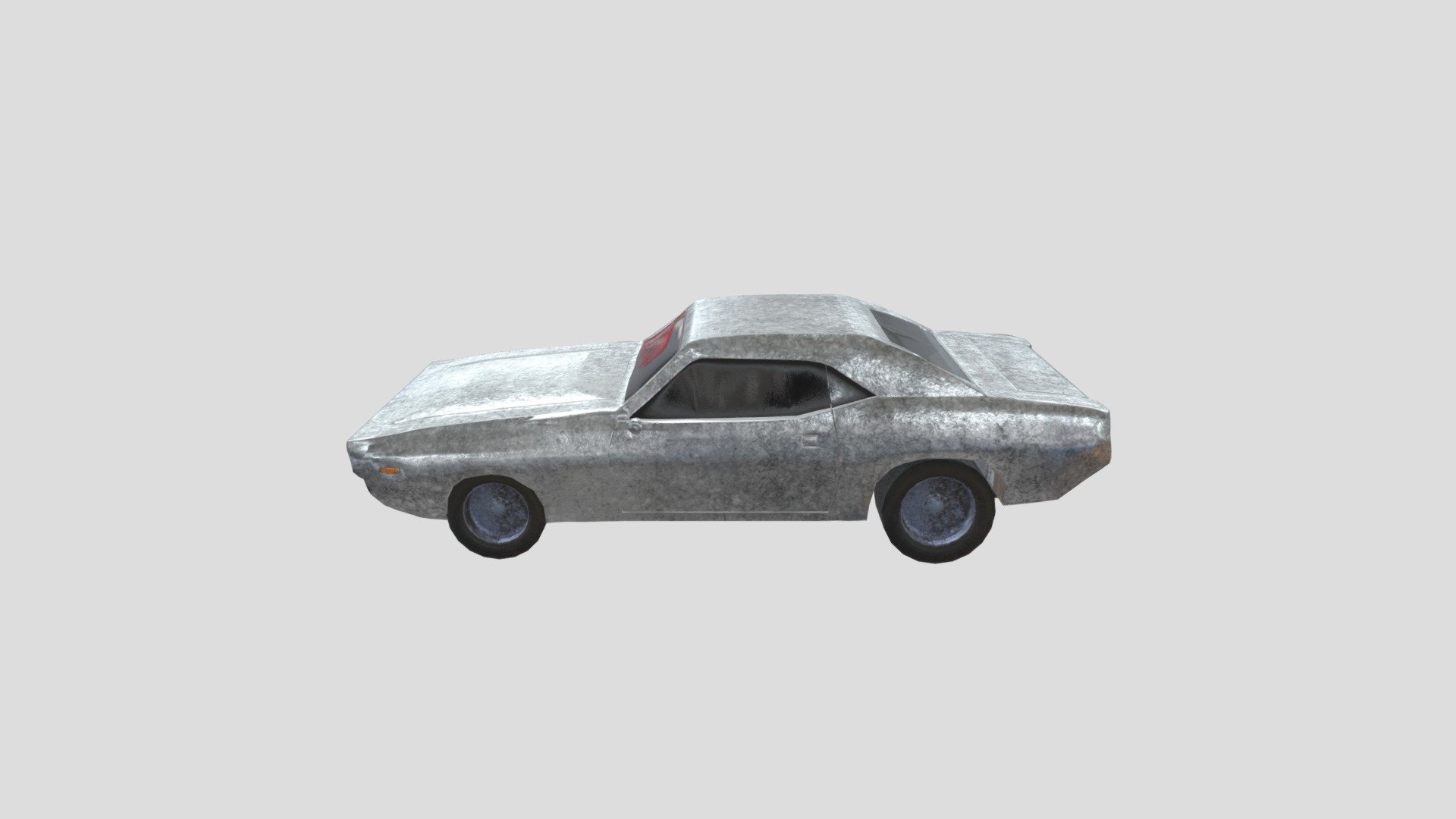 Junkyard antique muscle car baked textures - 3D model by Richreid7 ...