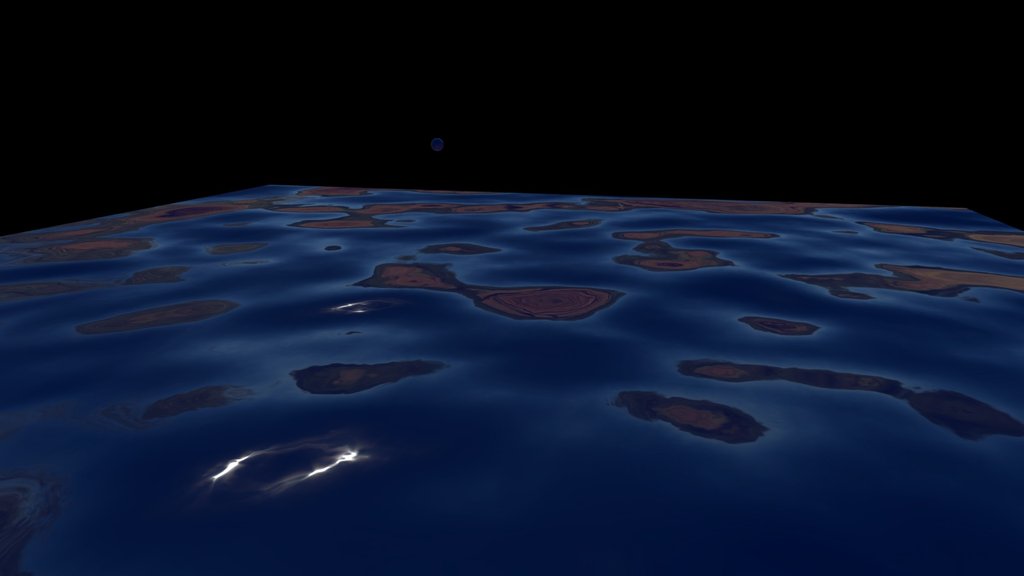 Water Wave Ripple Effect Animation w/ OBJ Seq