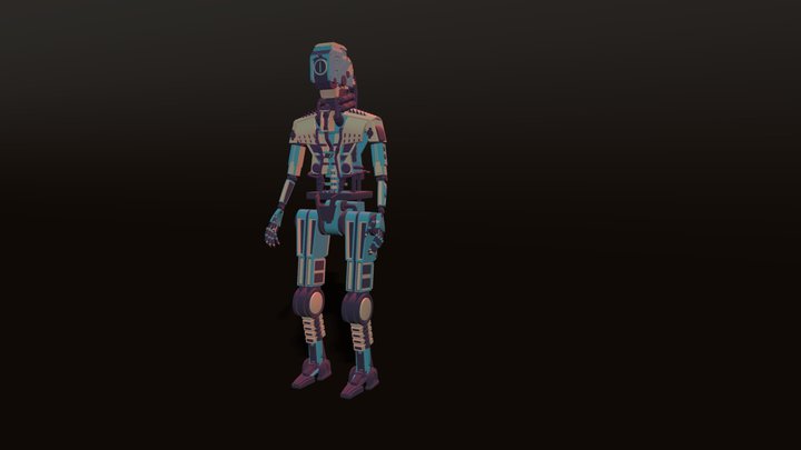 robot 3D Model