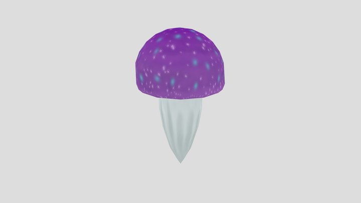 Mushroom Sparkly Thing 3D Model