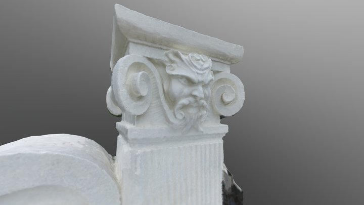 Fregio Villa Cerina-Pirodda 3D Model