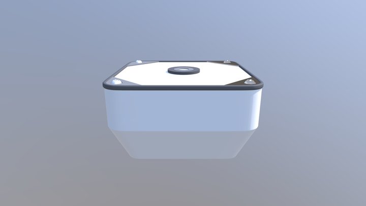 Carbon Monoxide Detector 3D Model