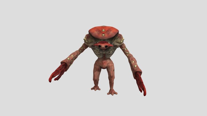 Creature Crab by Vadim Ziambetov Free (DESC) – Gratis 3D-model STL