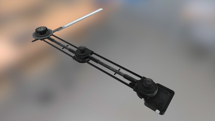 Parallel Motion Protractor 3D Model