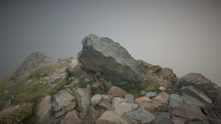 Rock from Aragats - Photogrammetry 3D Model