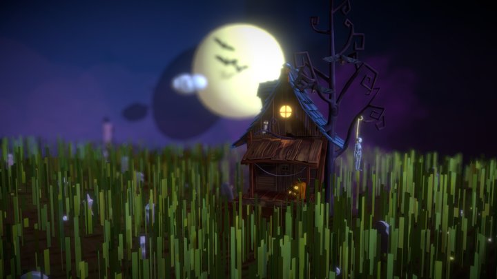 HauntedHouse2018 3D Model