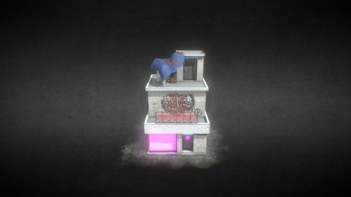Outsource - Japanese Bar - Izakaya 3D Model
