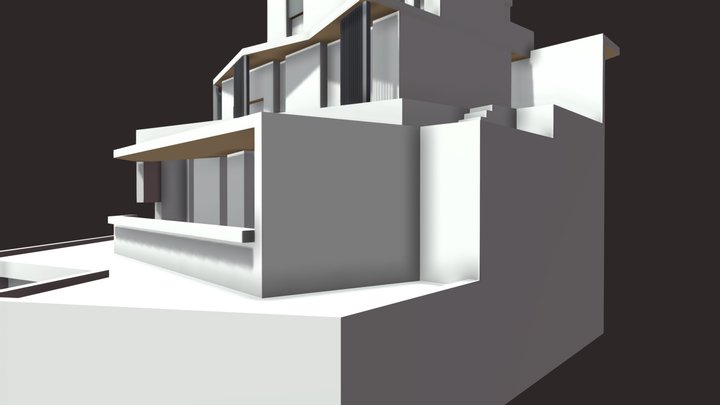 VILLA W_ARCHITECTURE MR 3D Model