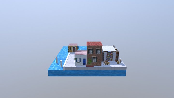 Cityscene 3D Model
