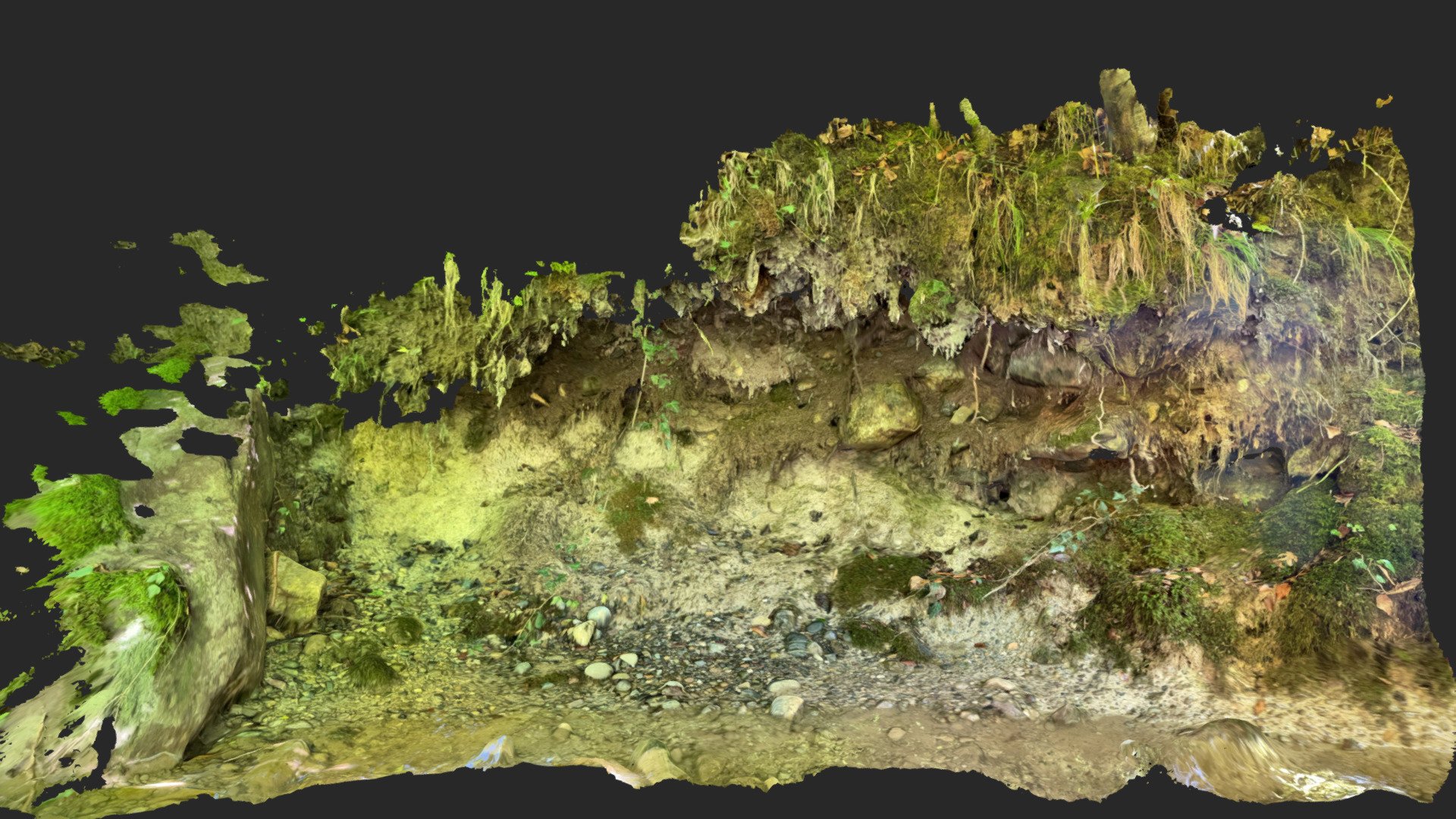creek cliff