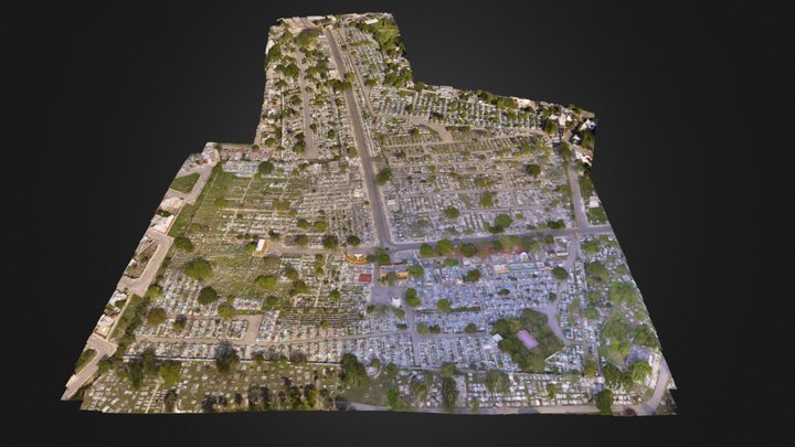 Cementerio General, Mérida Yucatán 3D Model