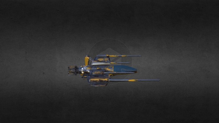 Star Fighter 3D Model
