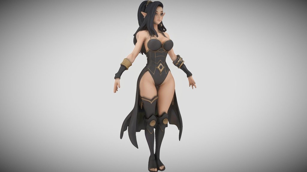 Elf Midnight Enchanter