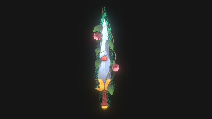 Sword LowPoly 3D Model