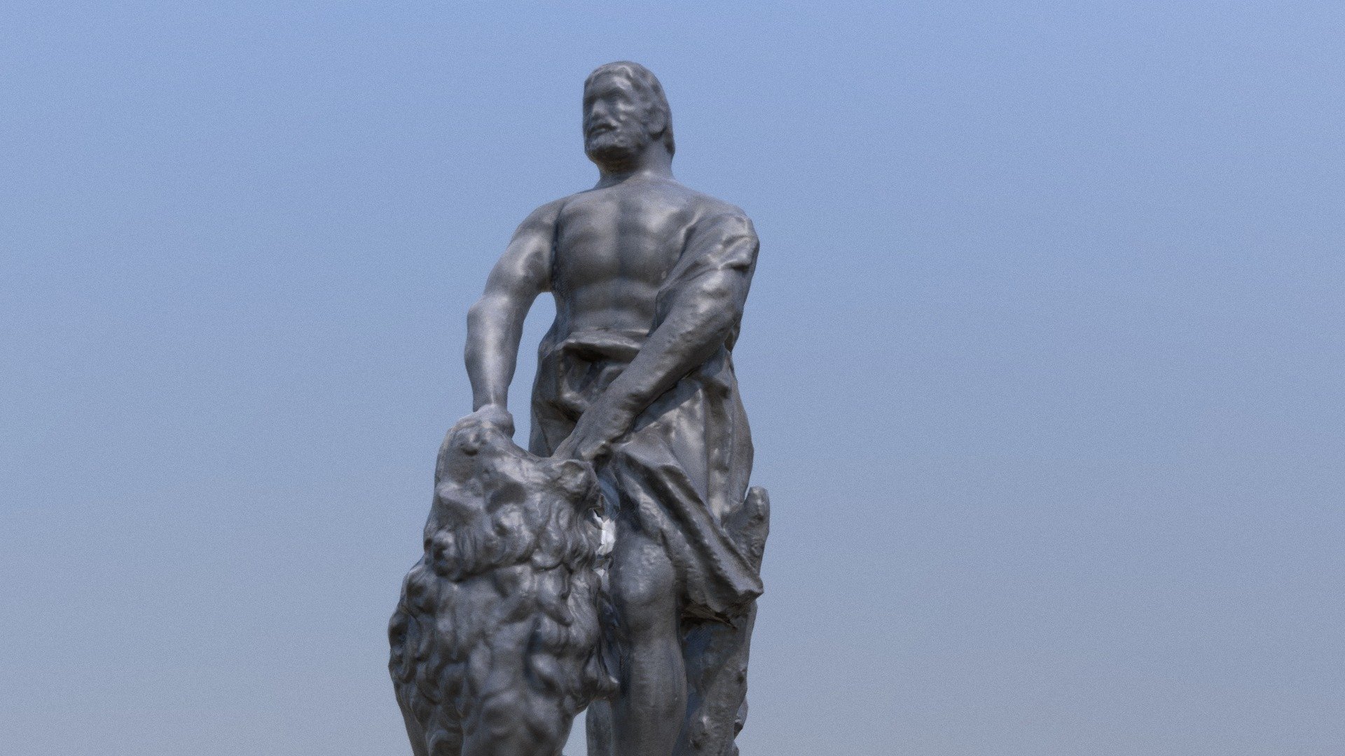 Sculptre of Hercules from Royal Łazienki