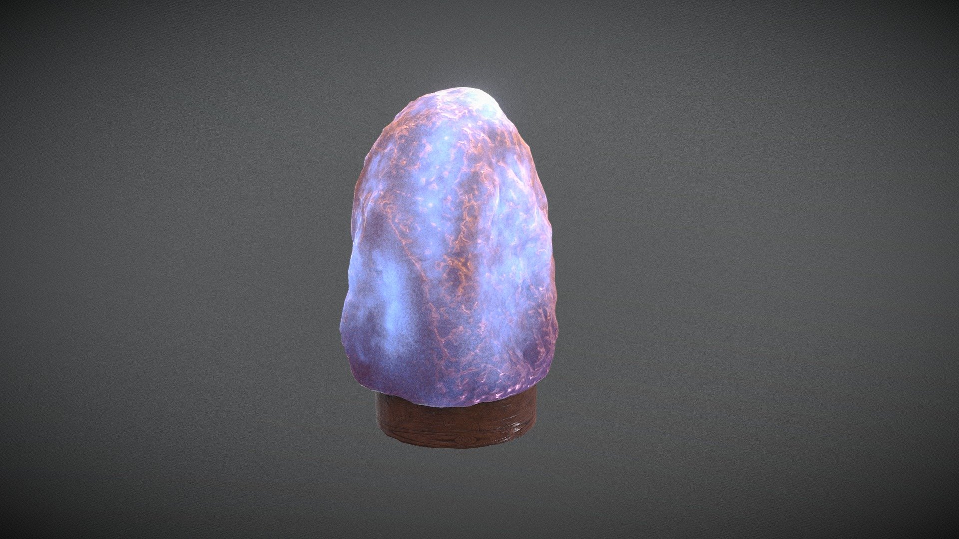 Glowing magical Crystal