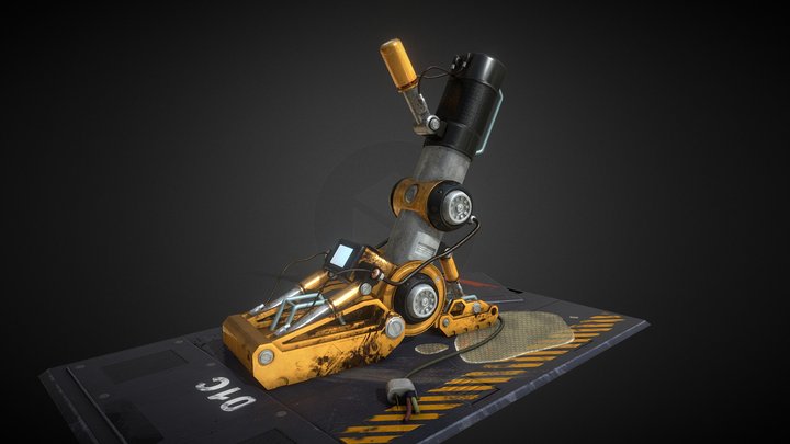 Landing Gear 3D Model