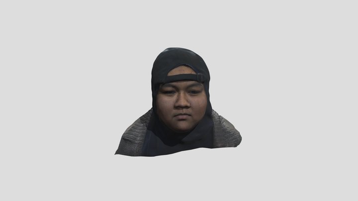 Nur Allisya Sofea_ Head Scan 3D Model