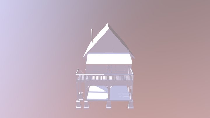 Cabaña 3D Model