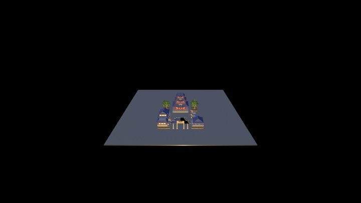 Ancient Street 3D Model