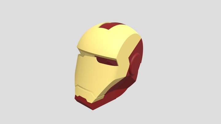 Ironman Halmet 3D Model