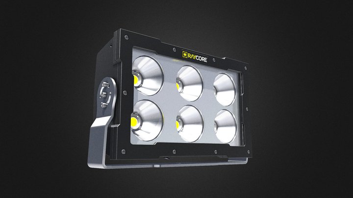 X60 - Clear Lens, Hybrid Reflector 3D Model