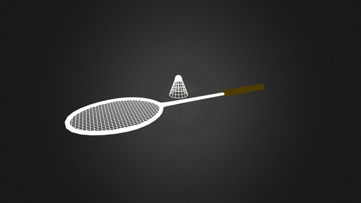 racket 3D Model