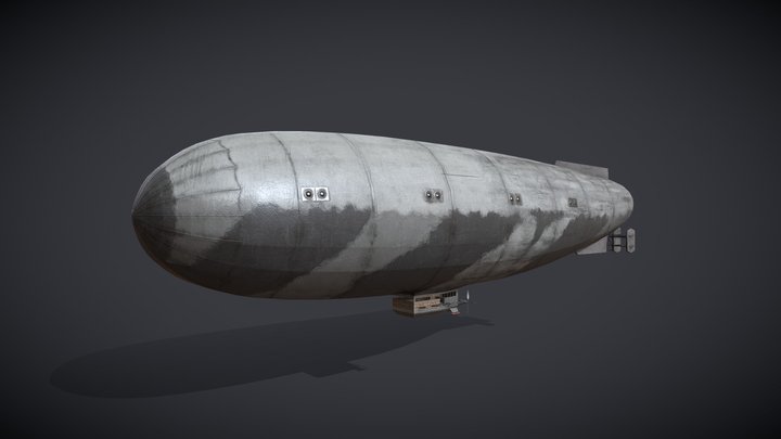 zeppelin 3D Model