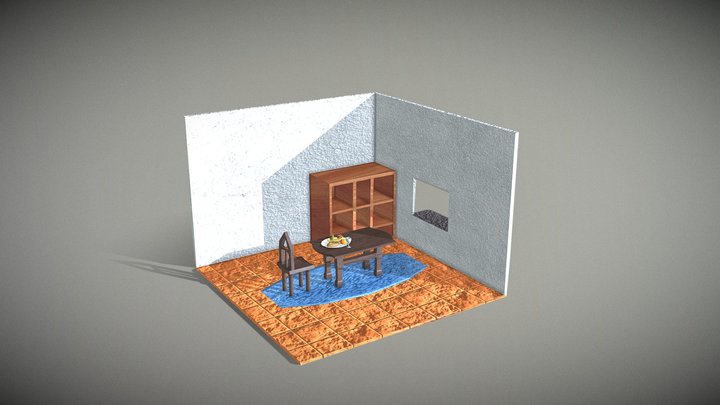Casa Española 3D Model