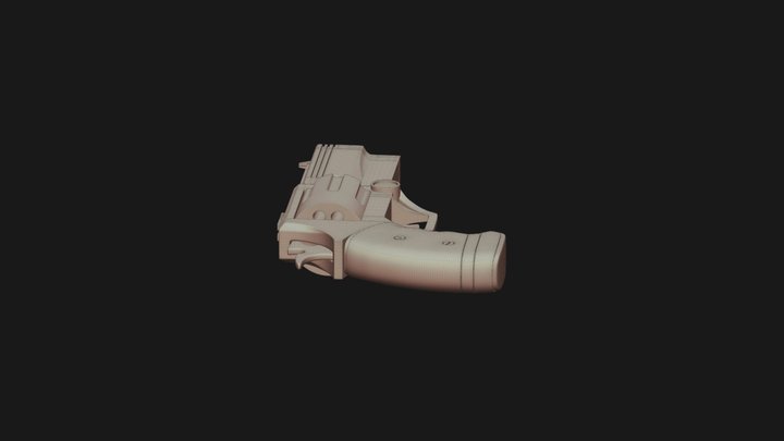 Revolver 3D Model