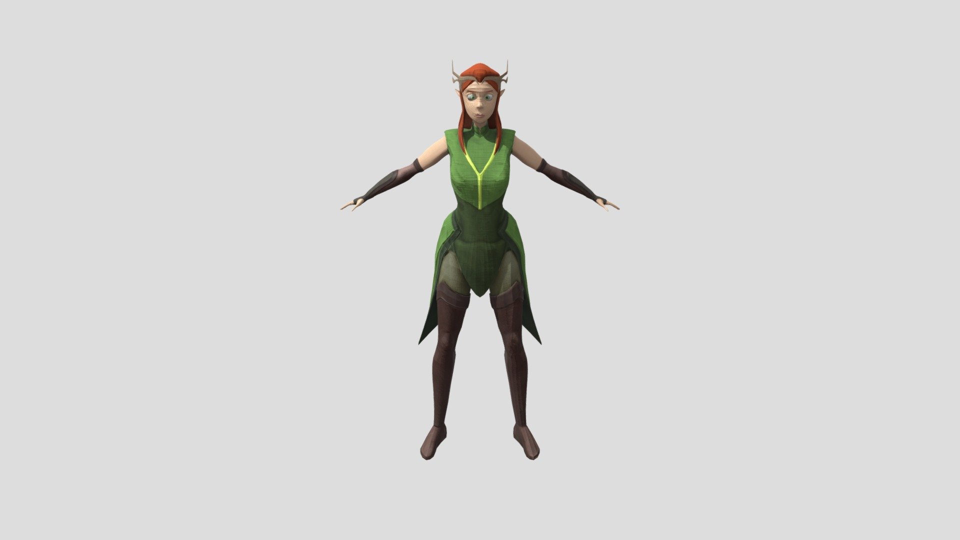 Keyleth - 3D model by sapyruster [7d6b48d] - Sketchfab