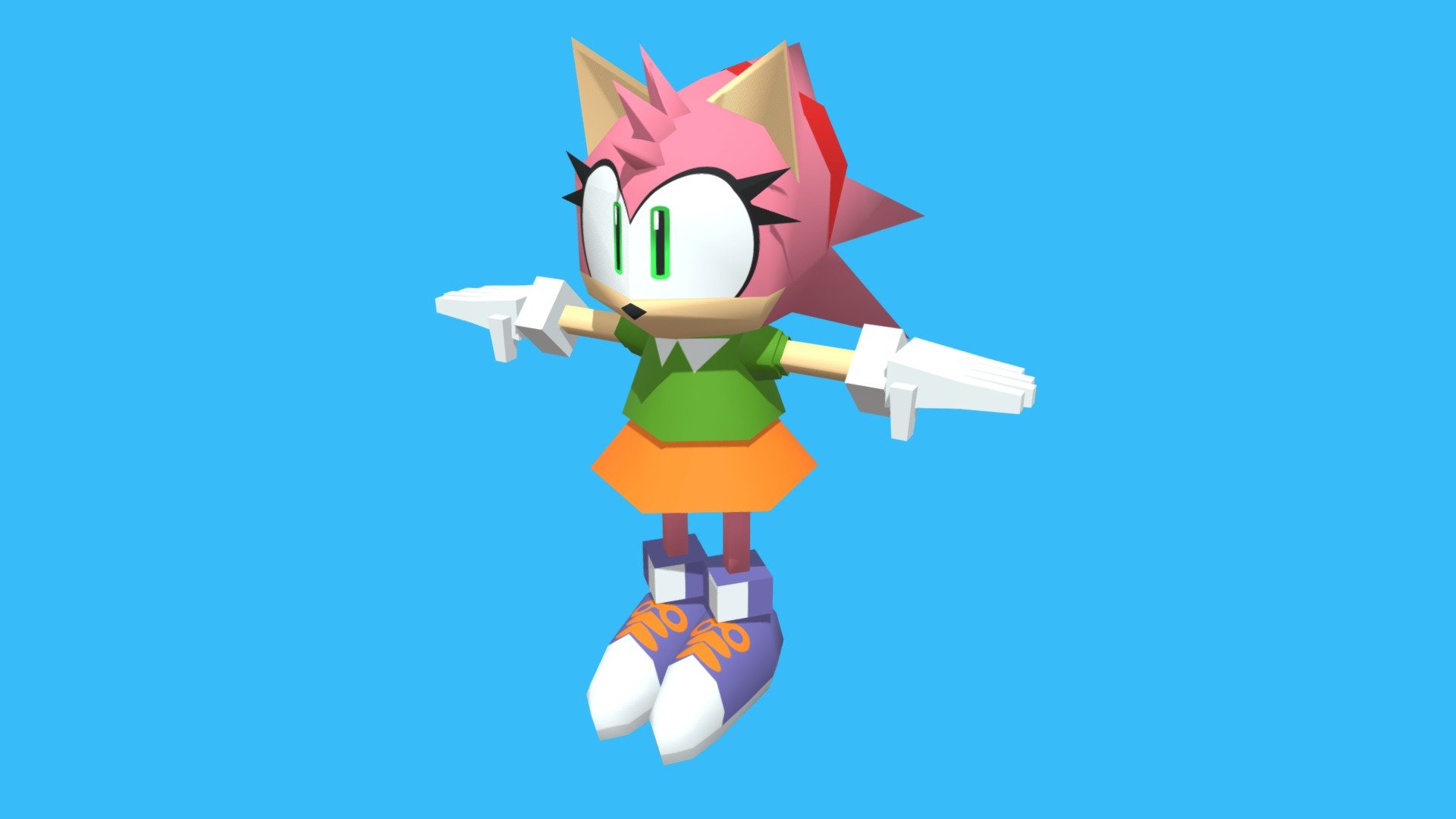 amy-rose-low-poly-version-download-free-3d-model-by-vladimir-laptev