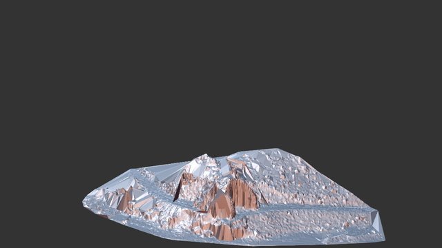 Cave Rock Tin 3D Model