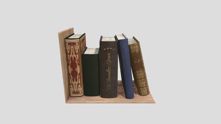 books_2 3D Model