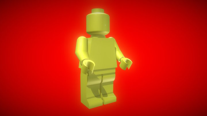 Base Lego Model 3D 3D Model