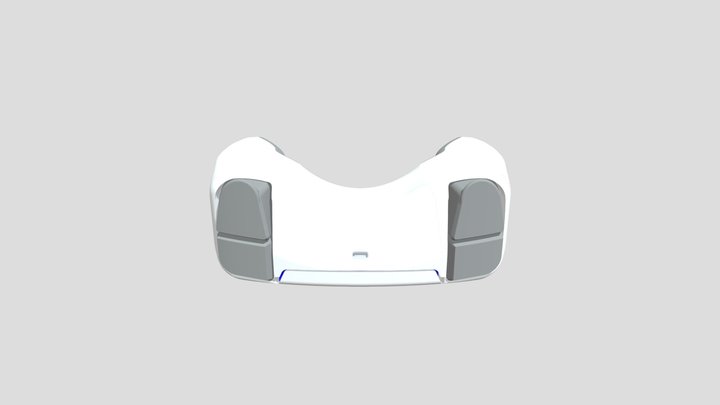 PS5 Controller 3D Model