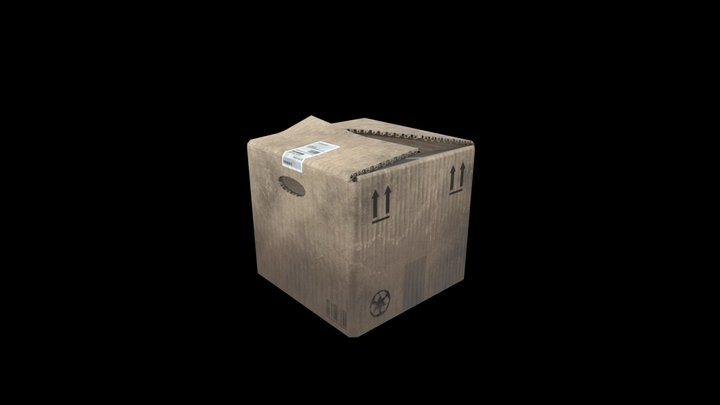Cartonbox 3D models - Sketchfab